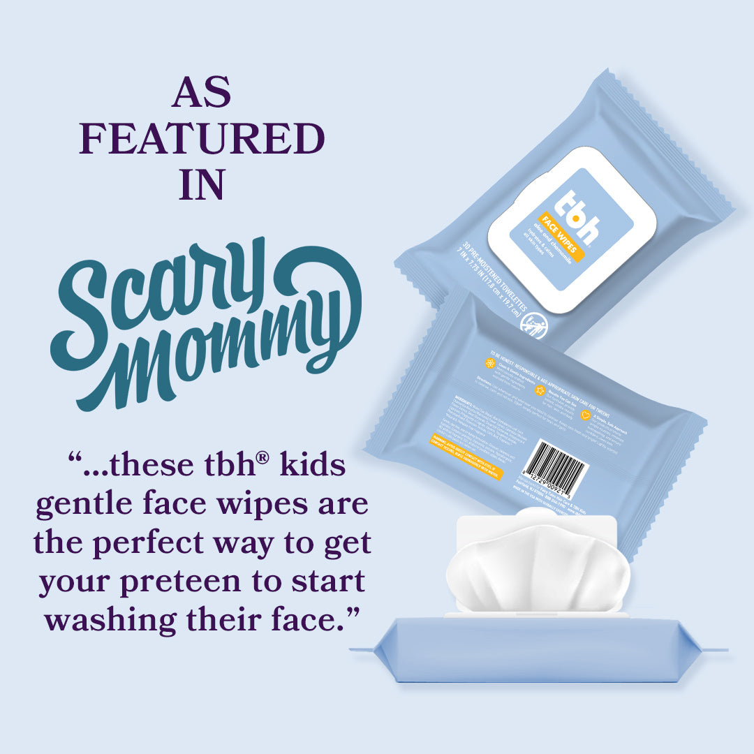 tbh® kids gentle face wipes