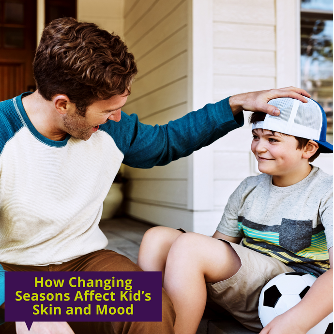 How Changing Seasons Affect Kid’s Skin and Mood