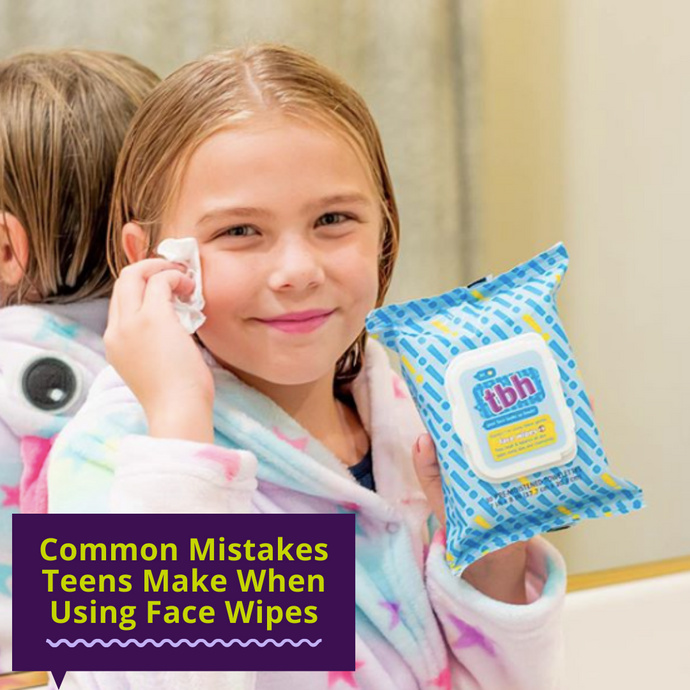 Common Mistakes Teens Make Using Face Wipes