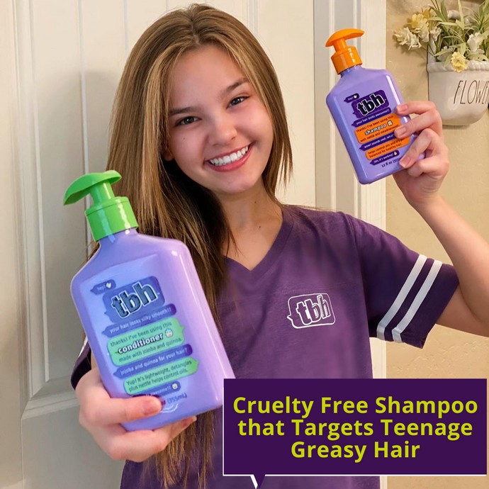 Cruelty Free Shampoo That Targets Teenage Greasy Hair