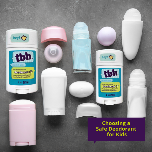 Choosing a Safe Deodorant for Kids