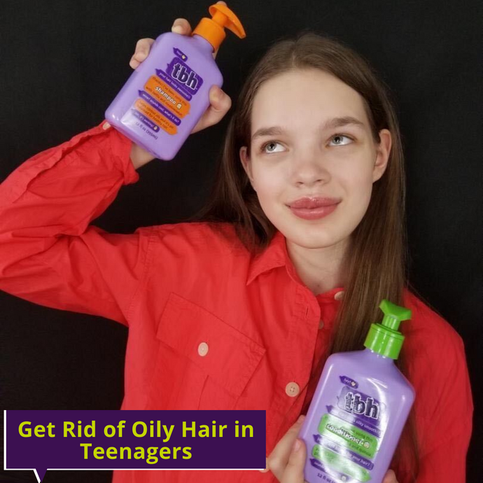 Get Rid of Oily Hair in Teenagers