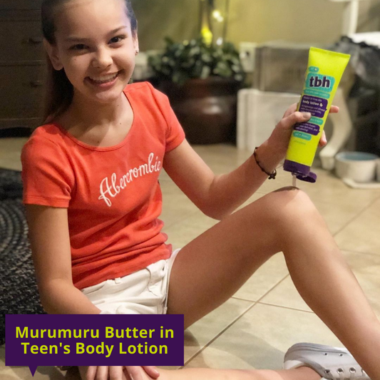 Murumuru Butter in Teen’s Body Lotion