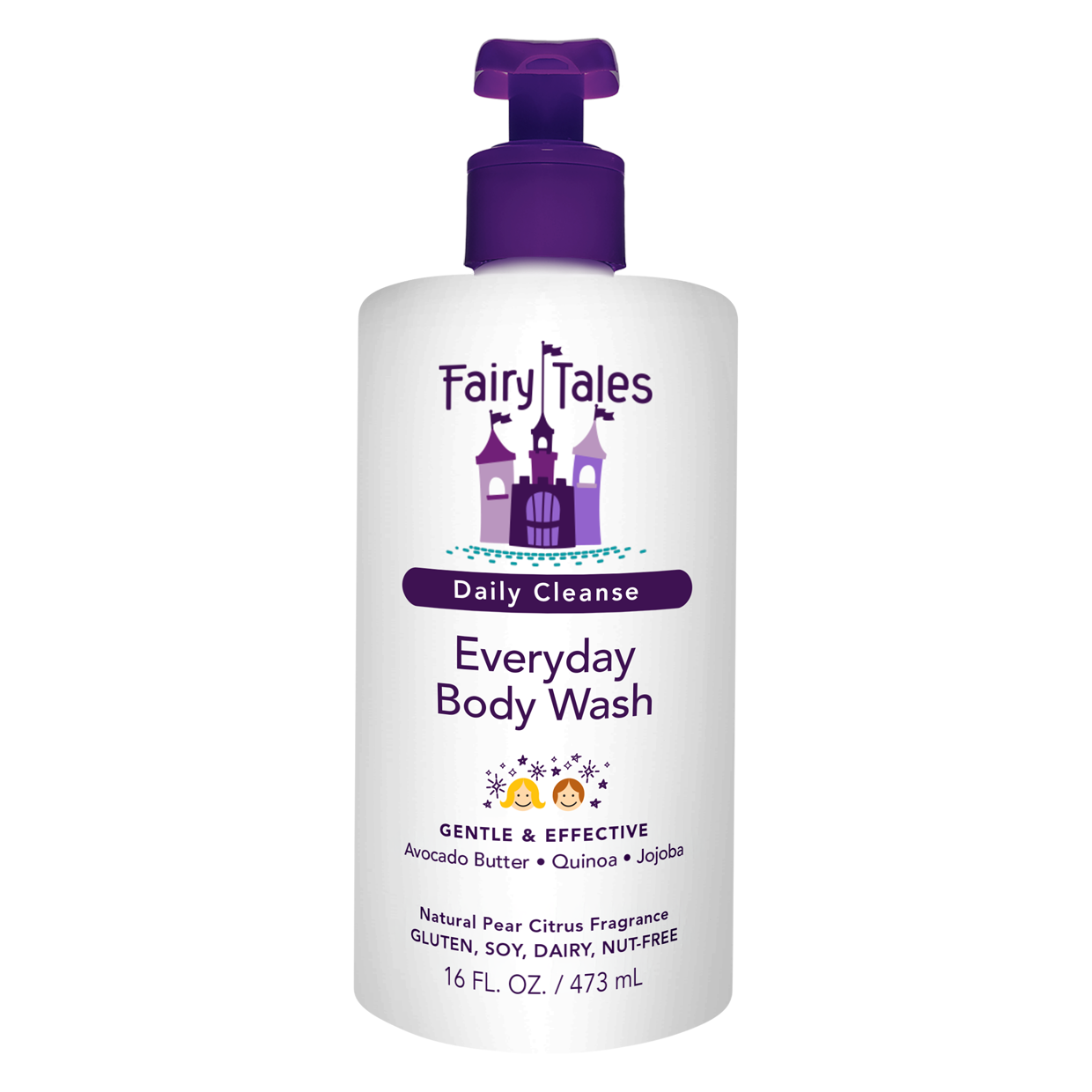 Fairy Tales Daily Cleanse Kids Everyday Body Wash