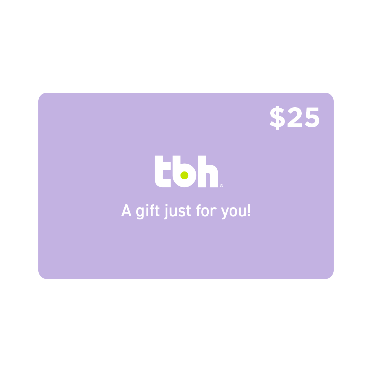 tbh® kids e-gift card