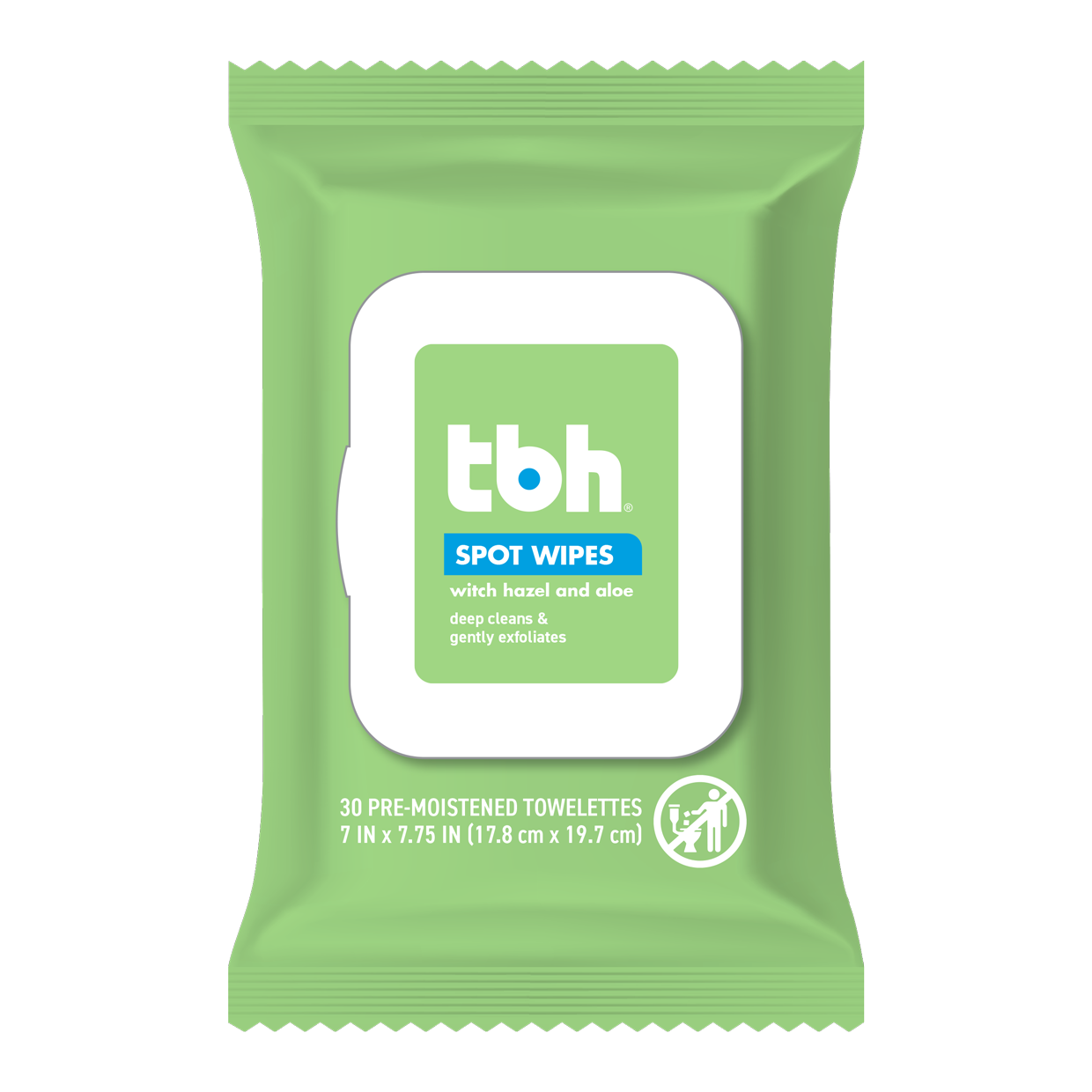 tbh® kids spot skin cleansing wipes