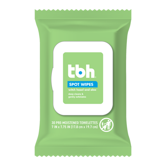 tbh® kids spot skin cleansing wipes