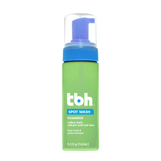 tbh® kids spot foaming face wash